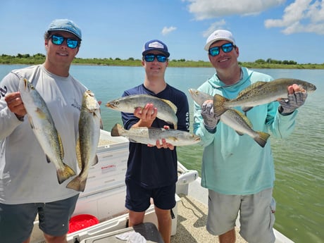 Fishing in Port O&#039;Connor, Texas