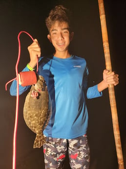 Flounder Fishing in Rio Hondo, Texas