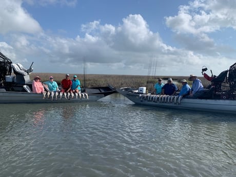 Redfish fishing in Rockport, Texas