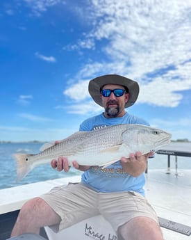 Redfish fishing in Wrightsville Beach, North Carolina