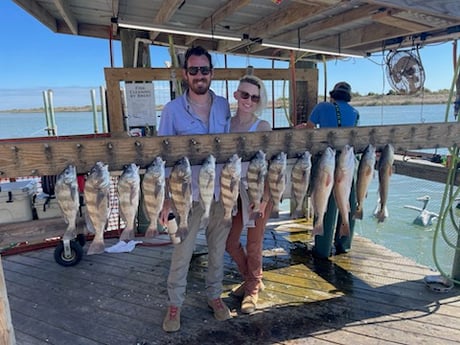 Fishing in Port O&#039;Connor, Texas