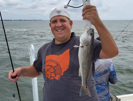 Redfish fishing in Mount Pleasant, South Carolina