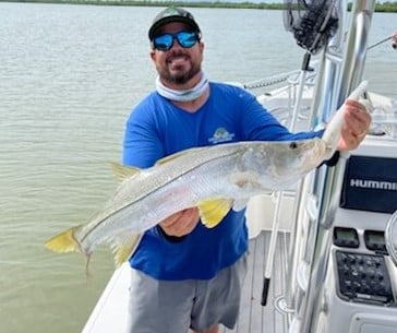 Snook fishing in Key Largo, Florida