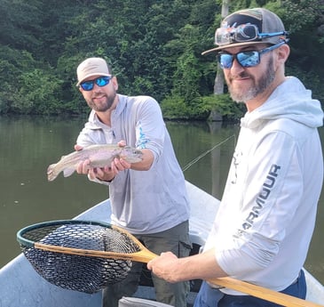 Rainbow Trout fishing in Broken Bow, Oklahoma