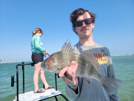 Black Drum Fishing in Rio Hondo, Texas