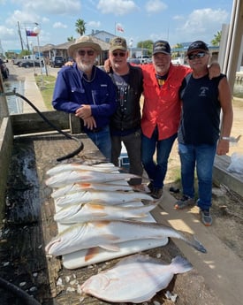 Flounder, Redfish fishing in Galveston, Texas