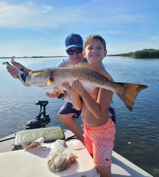 Redfish fishing in Crystal River, Florida