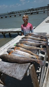 Fishing in Rockport, Texas