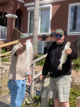 Redfish fishing in South Padre Island, Texas