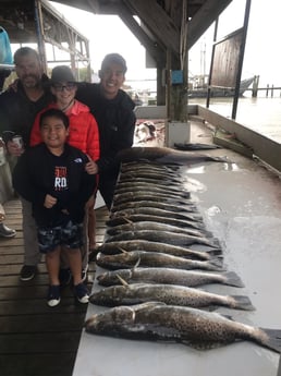 Speckled Trout Fishing in Galveston, Texas