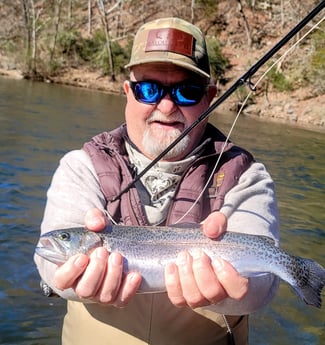 Rainbow Trout fishing in Broken Bow, Oklahoma