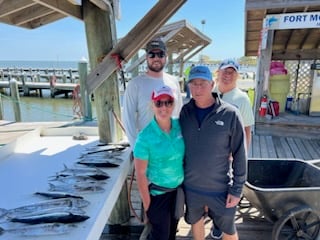 Spanish Mackerel Fishing in Gulf Shores, Alabama