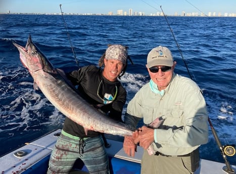 Wahoo fishing in West Palm Beach, Florida