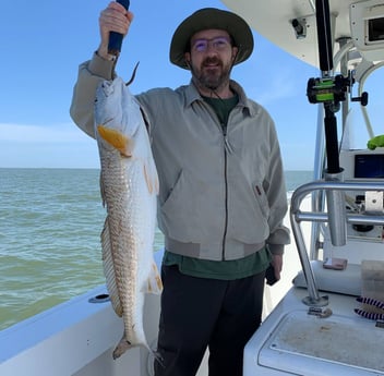 Redfish fishing in Galveston, Texas