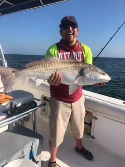 Redfish fishing in Surfside Beach, Texas