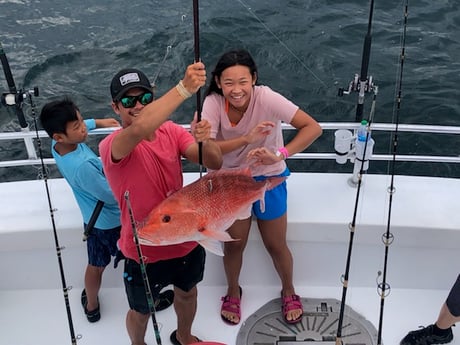 Red Snapper fishing in Orange Beach, Alabama