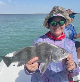 Black Drum fishing in Port Isabel, Texas