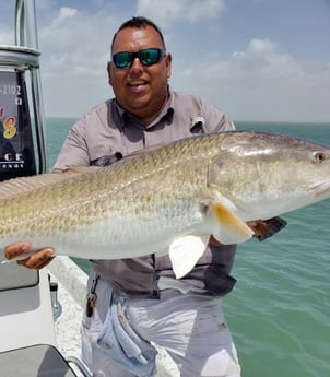 Redfish fishing in Port Isabel, Texas