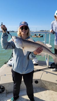 Redfish fishing in Port Aransas, Texas