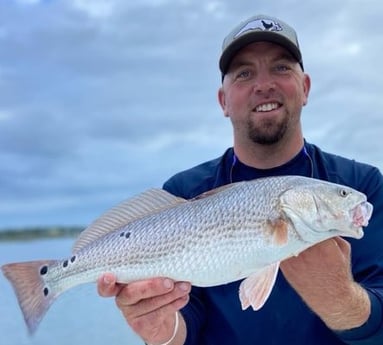 Redfish fishing in Beaufort, North Carolina