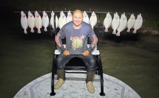 Flounder Fishing in Rio Hondo, Texas