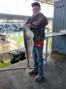 Redfish fishing in Galveston, Texas