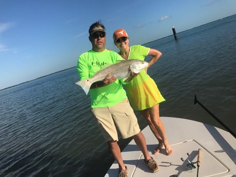 Redfish fishing in Rockport, Texas