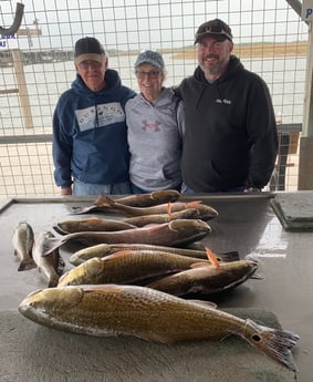 Redfish, Speckled Trout / Spotted Seatrout fishing in Matagorda, Texas