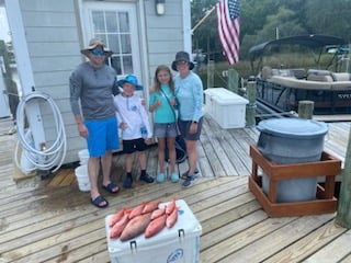 Mangrove Snapper, Vermillion Snapper Fishing in Destin, Florida