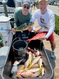 Mahi Mahi, Vermillion Snapper, Yellowtail Snapper Fishing in Islamorada, Florida