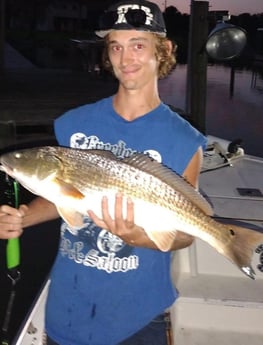 Redfish fishing in Dickinson, Texas