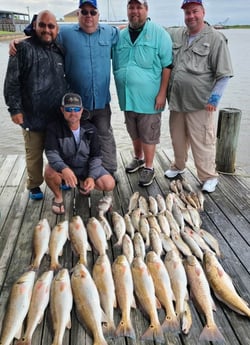 Black Drum, Redfish, Speckled Trout / Spotted Seatrout fishing in Port O&#039;Connor, Texas