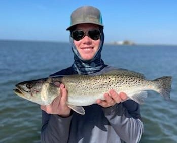 Speckled Trout / Spotted Seatrout fishing in Corpus Christi, Texas