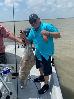 Redfish fishing in Rockport, Texas