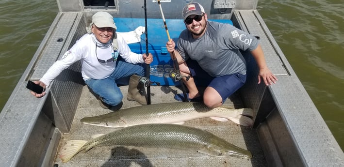 Alligator Gar Fishing in Livingston, Texas