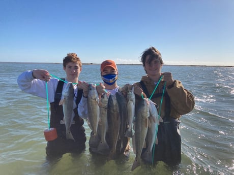 Redfish fishing in Rockport, Texas