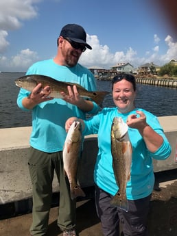 Redfish fishing in League City, Texas