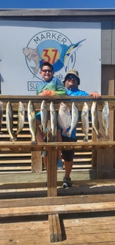 Flounder, Speckled Trout / Spotted Seatrout fishing in Corpus Christi, Texas