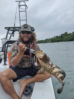 Goliath Grouper fishing in Cudjoe Key, Florida