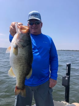 Fishing in Lake Fork, Texas