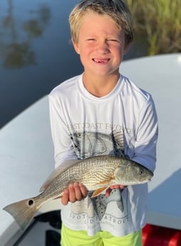 Redfish fishing in St. Augustine, Florida