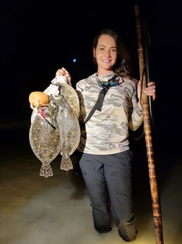 Flounder Fishing in Rio Hondo, Texas