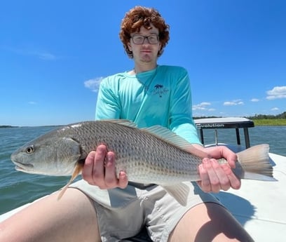 Redfish fishing in Wrightsville Beach, North Carolina