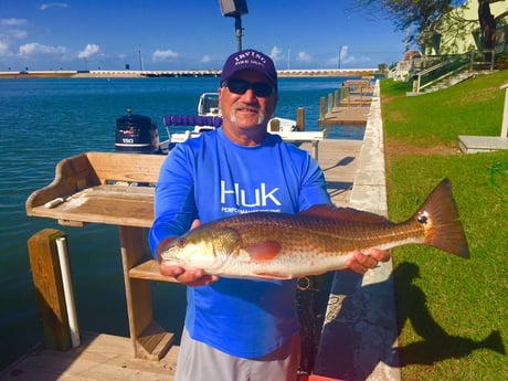 Redfish fishing in Corpus Christi, Texas