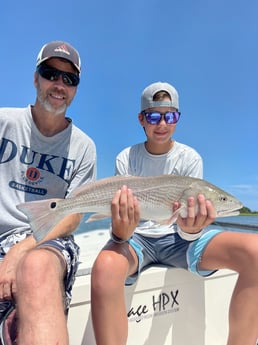 Redfish fishing in Wrightsville Beach, North Carolina