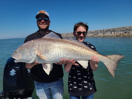 Redfish fishing in Port O&#039;Connor, Texas