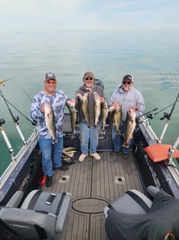 Walleye Fishing in Sheffield Lake, Ohio