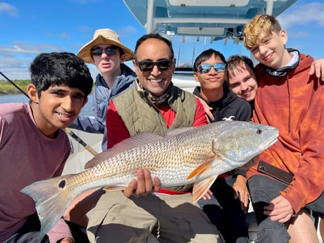 Redfish fishing in St. Augustine, Florida