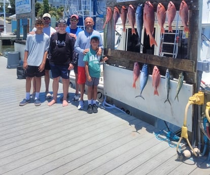 Gag Grouper, Little Tunny / False Albacore, Red Snapper fishing in Destin, Florida