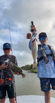 Flounder, Redfish fishing in Matagorda, Texas